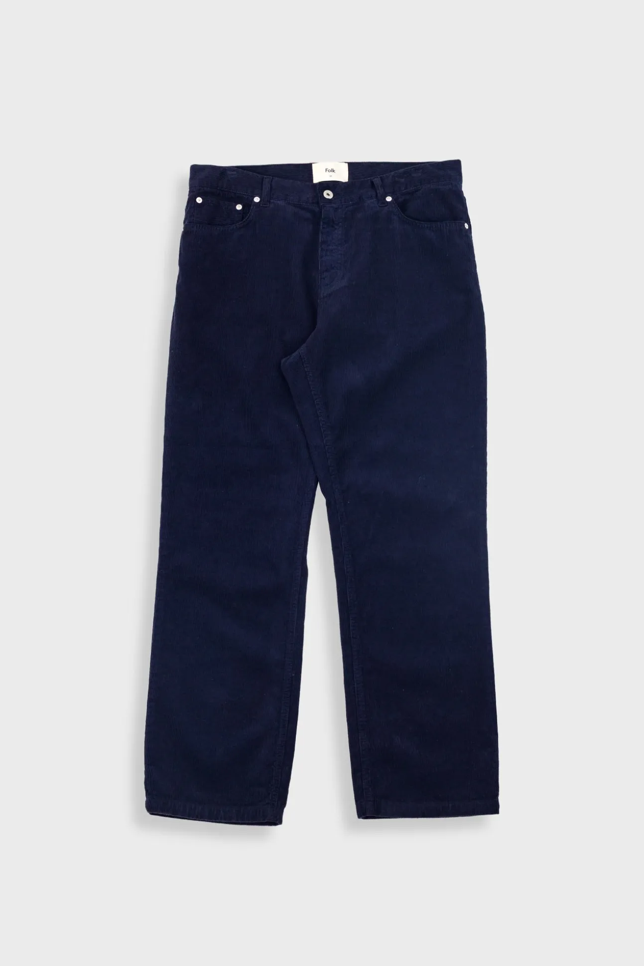 5 Pocket Trouser - Navy Cord