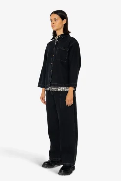 Archive Shirt - Washed Black Denim