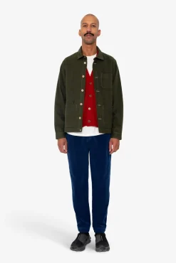 Assembly Jacket - Dark Olive Moleskin
