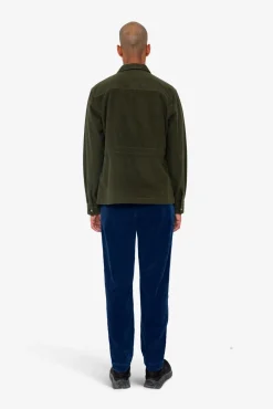 Assembly Jacket - Dark Olive Moleskin