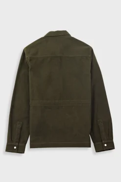 Assembly Jacket - Dark Olive Moleskin