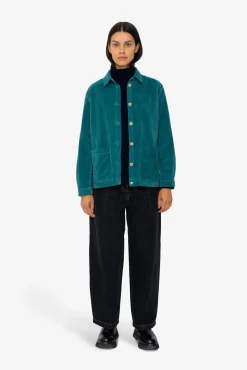 Assembly Jacket - Dark Teal Directional Cord