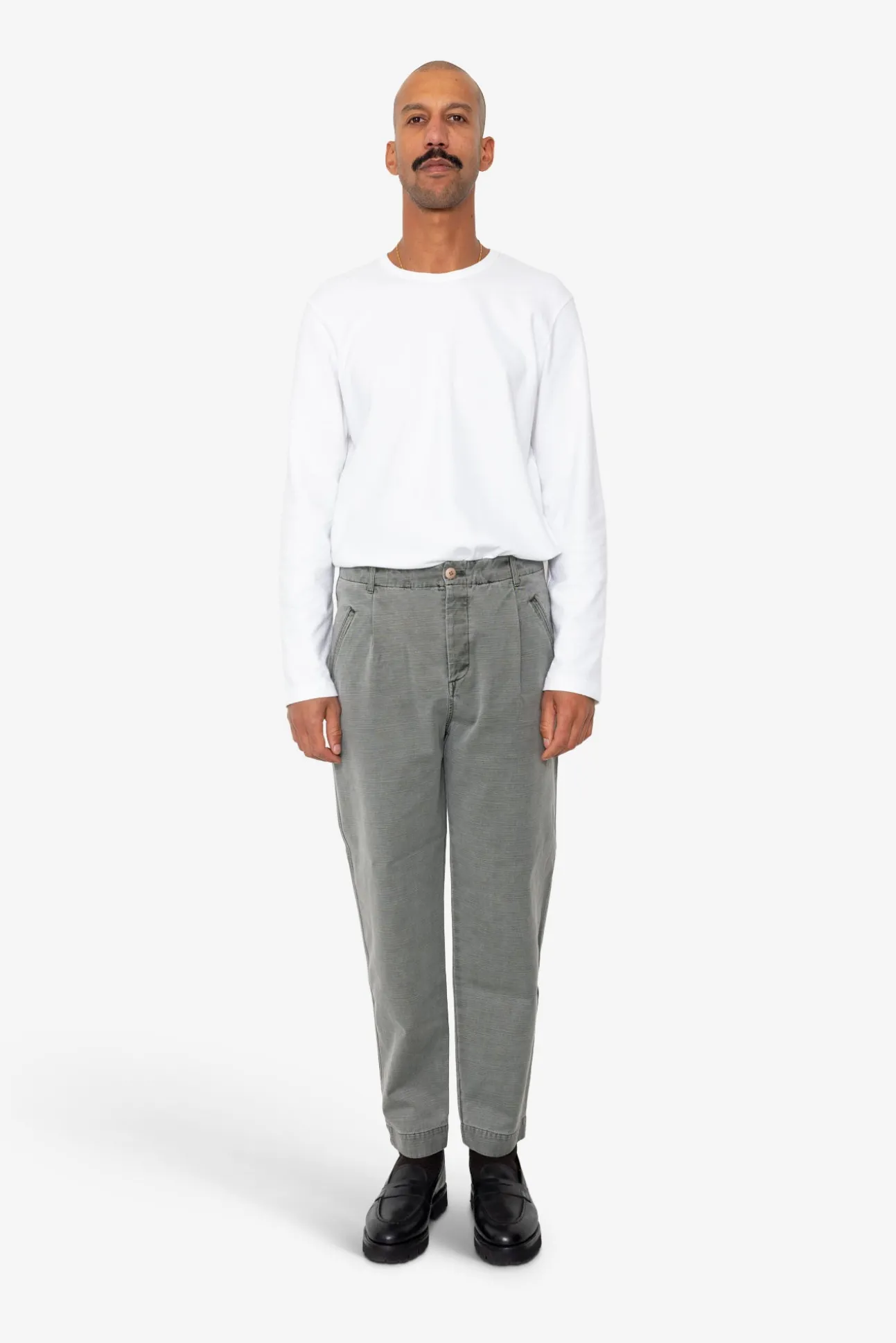 Assembly Pant - Olive Slub