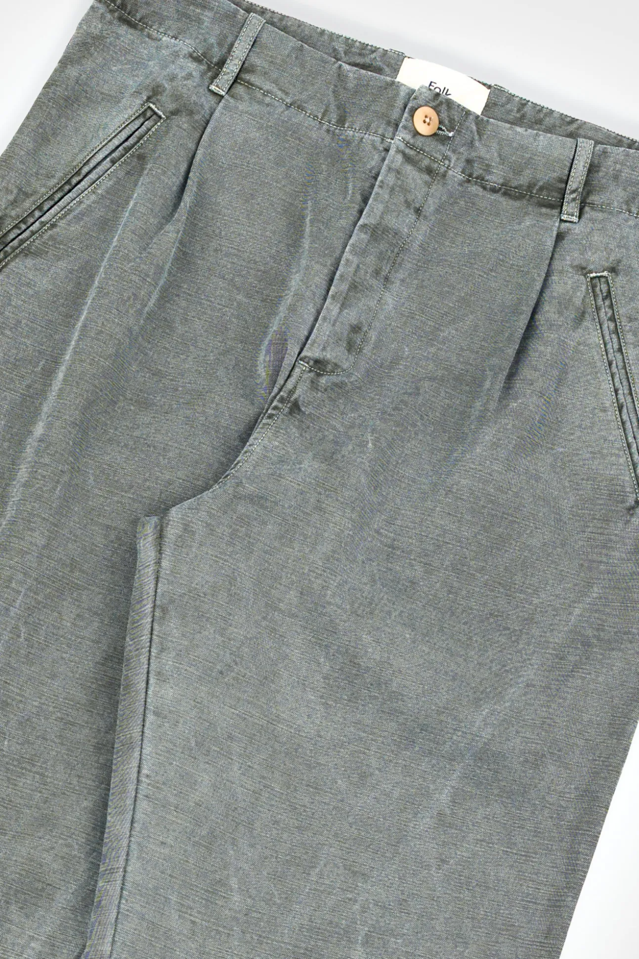 Assembly Pant - Olive Slub