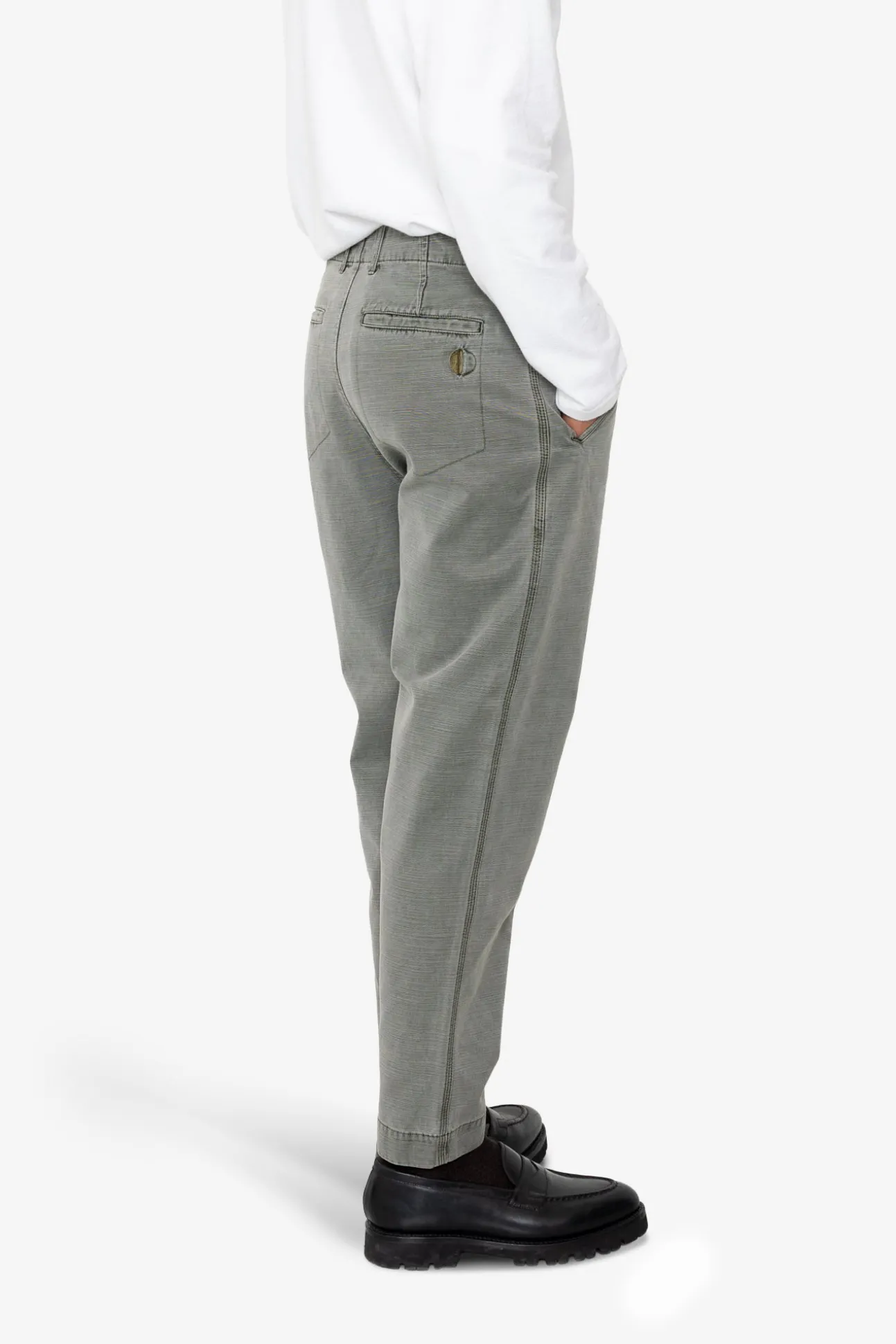 Assembly Pant - Olive Slub