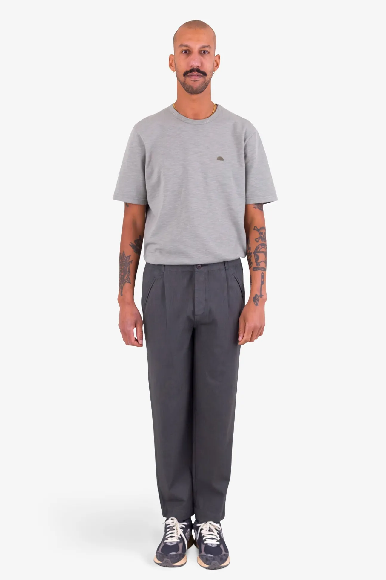 Assembly Pant - Soft Black Herringbone