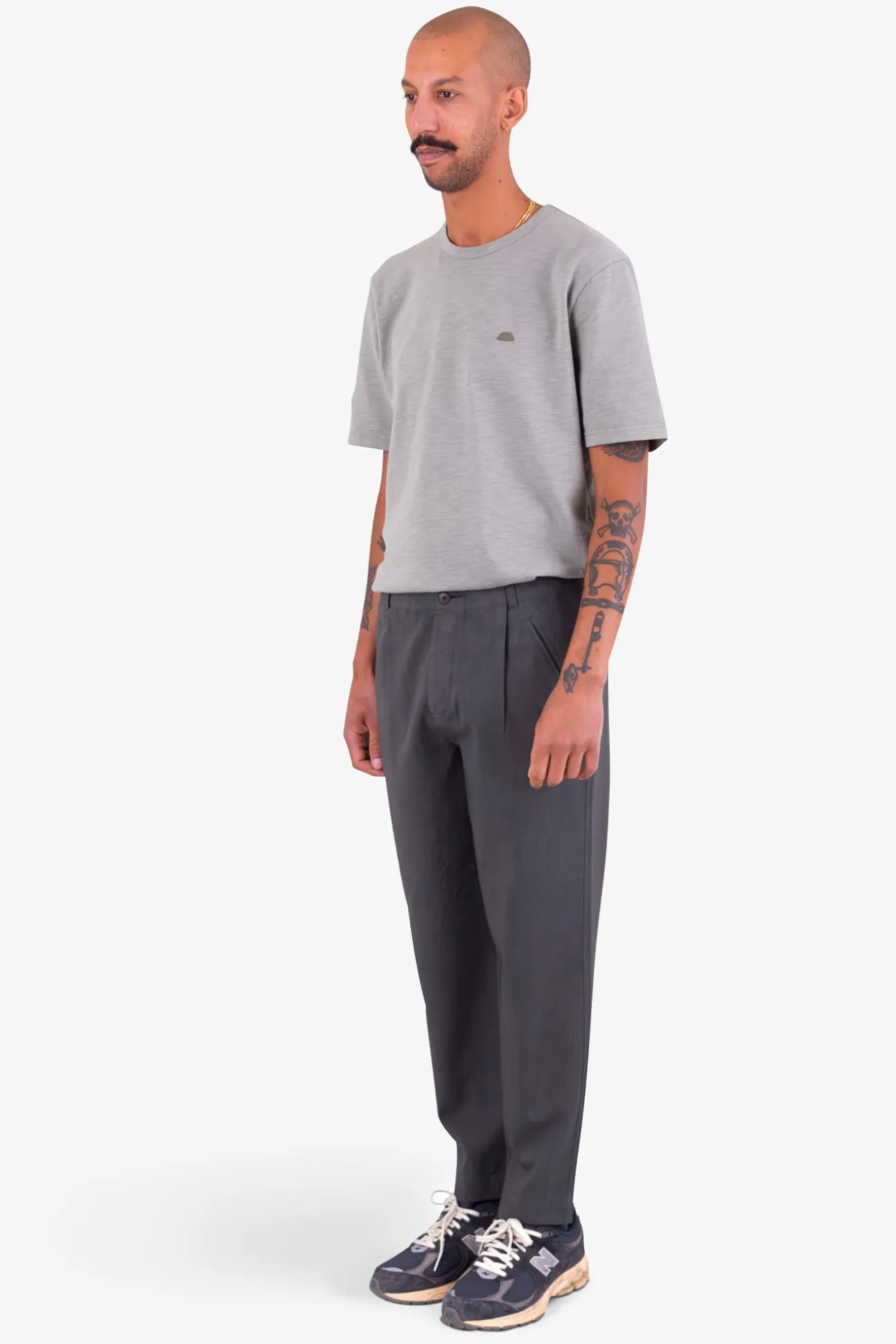 Assembly Pant - Soft Black Herringbone
