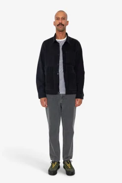 Assembly Worker Jacket - Soft Black Cord Mix
