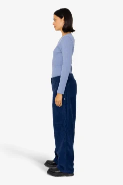 Baggy Trousers - Washed Ink Cord