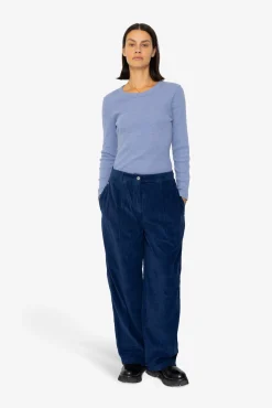 Baggy Trousers - Washed Ink Cord