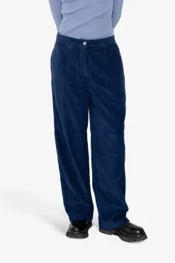 Baggy Trousers - Washed Ink Cord