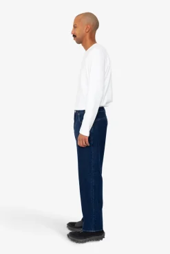 Barrel Leg Trouser - Deep Denim