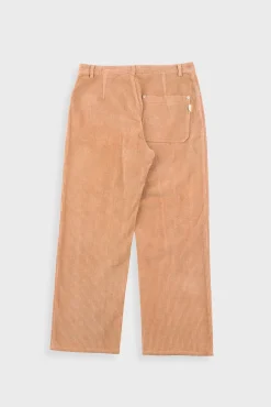 Barrel Leg Trouser - Mink Chunky Cord
