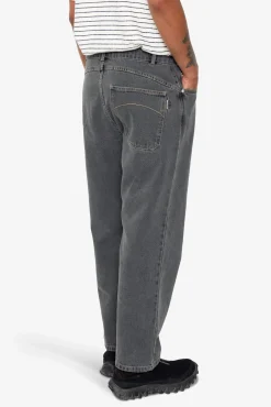 Barrel Leg Trouser - Smoke Grey Denim