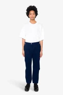 Barrel Trousers - Indigo Twill