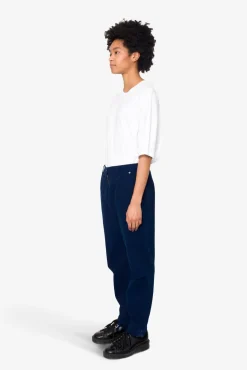 Barrel Trousers - Indigo Twill