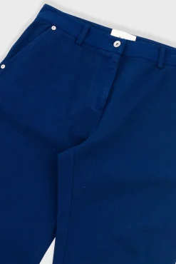 Barrel Trousers - Indigo Twill