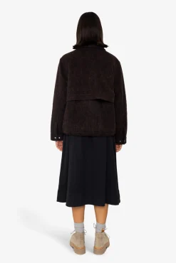 Blouson - Navy Espresso Wool