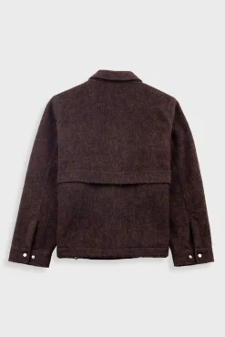 Blouson - Navy Espresso Wool