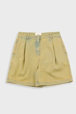 Boyfriend Shorts - Bleached Denim