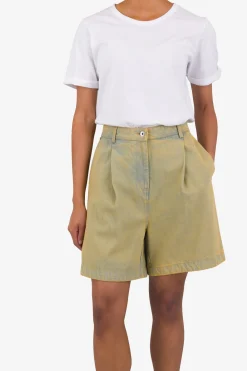 Boyfriend Shorts - Bleached Denim