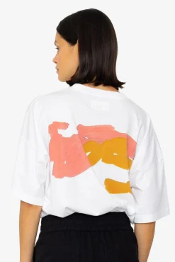 Boyfriend T-Shirt - Graphic White