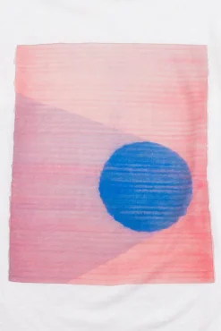 Contrast Sleeve T-Shirt - Sunrise Stripe