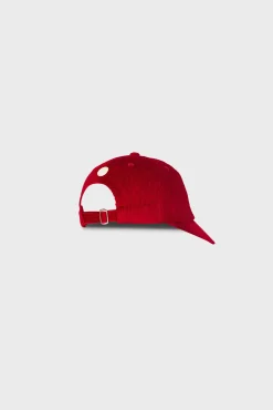 Corduroy Cap - Crimson