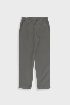 Cotton Linen Trouser - Dark Sage