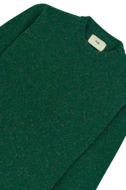 Crew Jumper - Bottle Green