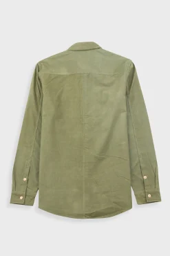 Direction Babycord Shirt - Olive