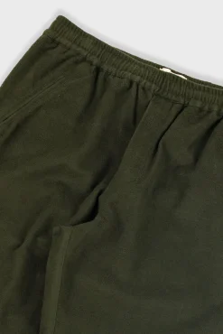 Drawcord Assembly Pant - Dark Olive Moleskin