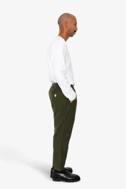 Drawcord Assembly Pant - Dark Olive Moleskin