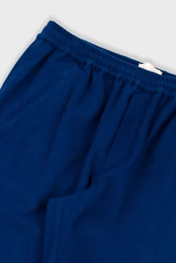 Drawcord Assembly Pant - Ink Blue Moleskin