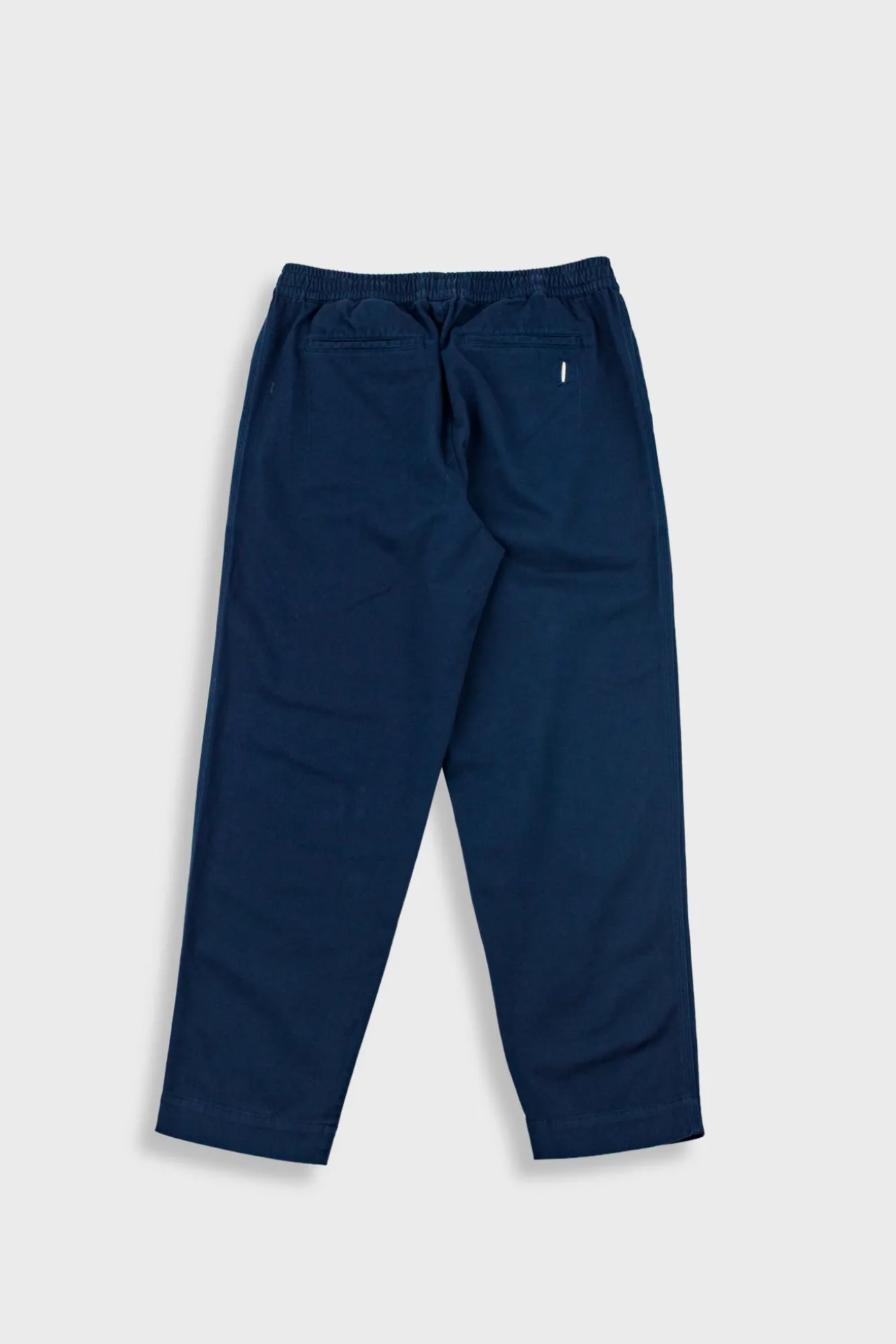 Drawcord Assembly Pant - Mid Blue Moleskin