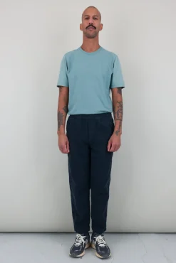 Drawcord Assembly Pant - Navy Moleskin