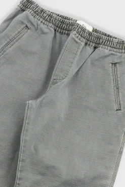 Drawcord Assembly Pant - Olive Slub