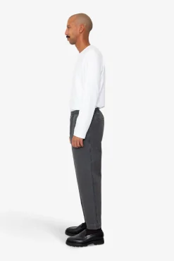 Drawcord Assembly Pant - Soft Black Slub