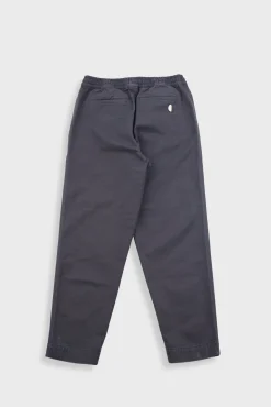 Drawcord Assembly Pant - Soft Black Slub