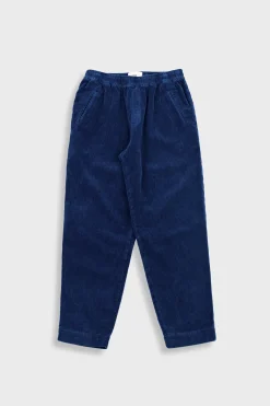 Drawcord Assembly Pant - Washed Indigo Cord
