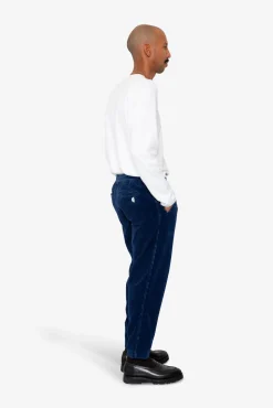 Drawcord Assembly Pant - Washed Indigo Cord