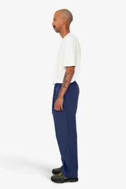 Drawcord Loose Trouser - Rich Navy Ripstop