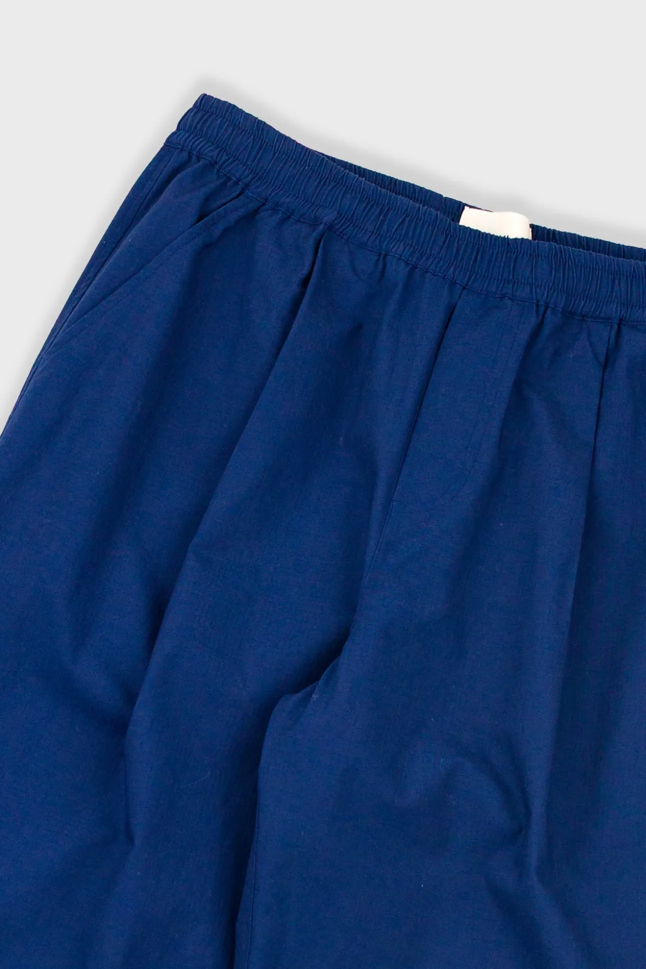 Drawcord Loose Trouser - Rich Navy Ripstop
