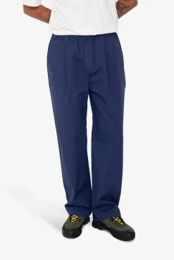 Drawcord Loose Trouser - Rich Navy Ripstop