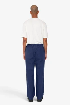 Drawcord Loose Trouser - Rich Navy Ripstop