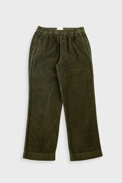 Drawcord Signal Pants - Olive Cord