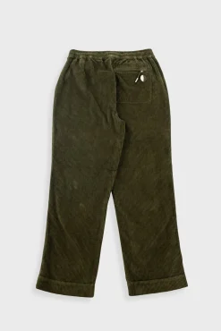 Drawcord Signal Pants - Olive Cord