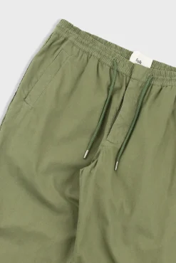 Drawcord Trousers - Olive