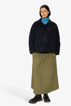Duffle Coat - Navy Wool Twill