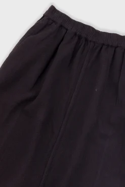 Full Seam Skirt - Black Small Basket Weave